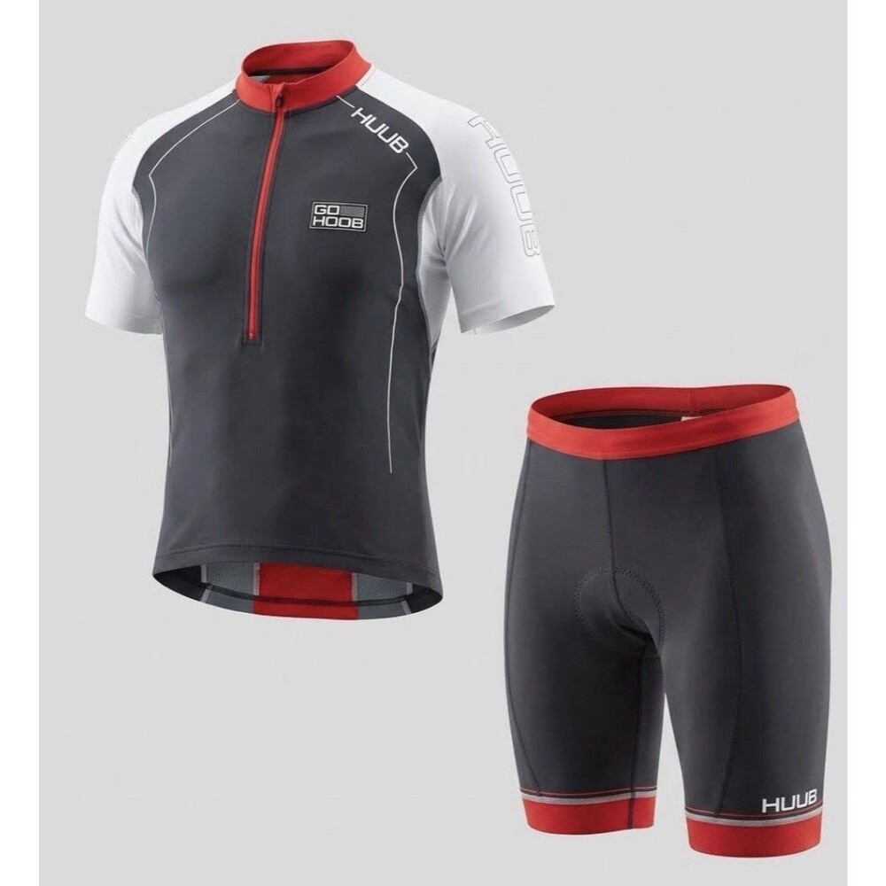 HUUB Dave Scott Signature Tri Suit Black Mens XL Cycling HB-15-11-P3 HB-16-05-P1